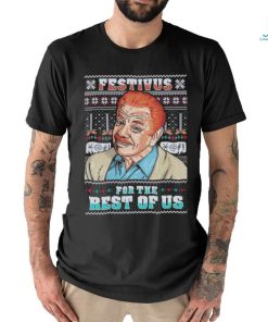 Jerry Stiller Festivus for the rest of US Ugly Christmas shirt