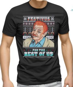 Jerry Stiller Festivus for the rest of US Ugly Christmas shirt