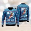 Custom Name Taylor Swift Travis Kelce Kansas Football Ugly Christmas Sweater