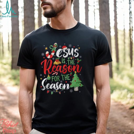 Jesus Is The Reason For The Season Crewneck Sweatshirt, Christmas Gift, Christmas Jesus T Shirt