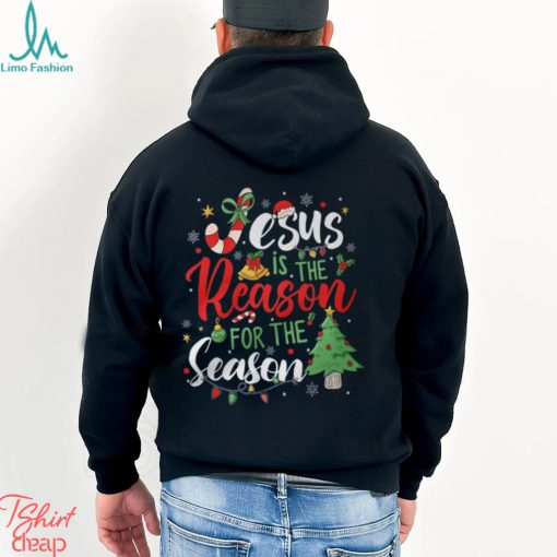 Jesus Is The Reason For The Season Crewneck Sweatshirt, Christmas Gift, Christmas Jesus T Shirt
