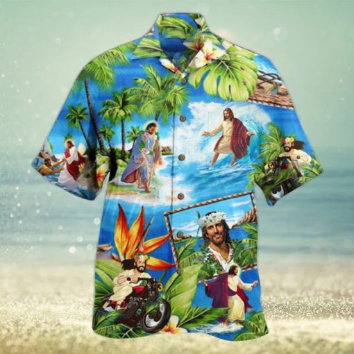 Jesus Stay Cool Hawaiian Shirt