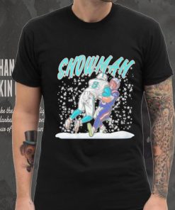Jevon Holland Snowman shirt