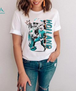 Jevon Holland number 8 Miami Dolphins football player pose poster shirt