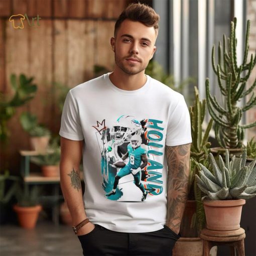 Jevon Holland number 8 Miami Dolphins football player pose poster shirt