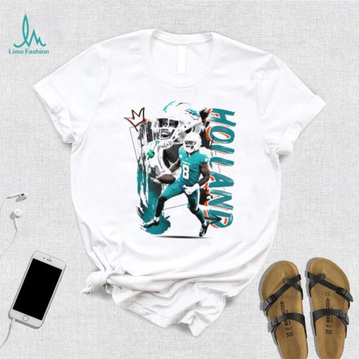 Jevon Holland number 8 Miami Dolphins football player pose poster shirt