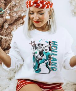 Jevon Holland number 8 Miami Dolphins football player pose poster shirt