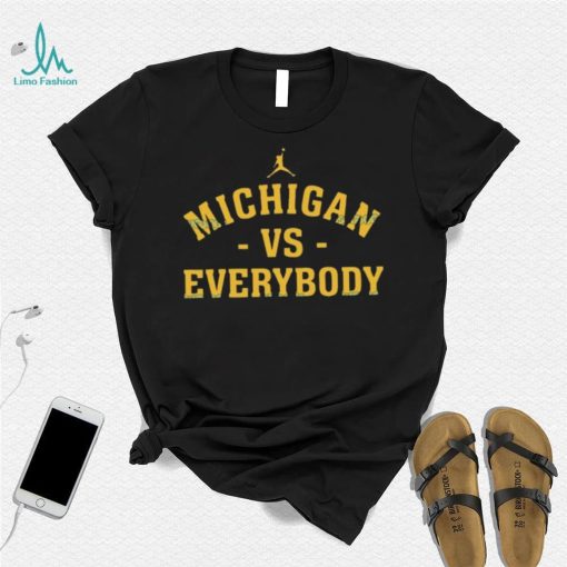 Jim Harbaugh Michigan Sport Michigan VS Everybody T Shirt