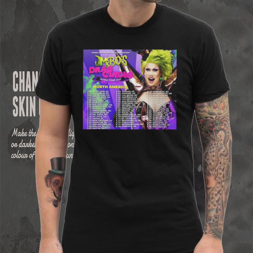 Jimbo's Drag Circus World Tour 2024 Shirt Jimbo's Drag Circus World Tour 2024 Shirt