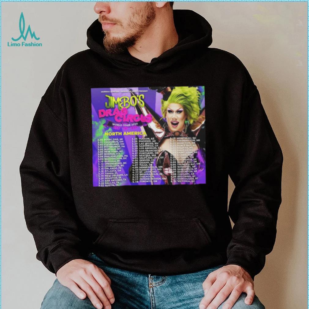 Jimbo's Drag Circus World Tour 2024 Shirt Jimbo's Drag Circus World Tour 2024 Shirt