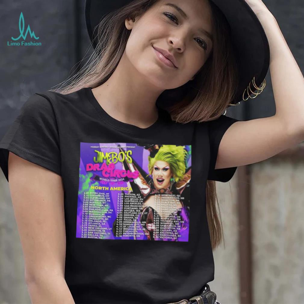 Jimbo's Drag Circus World Tour 2024 Shirt Jimbo's Drag Circus World Tour 2024 Shirt