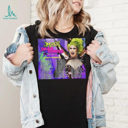 Jimbo's Drag Circus World Tour 2024 Shirt