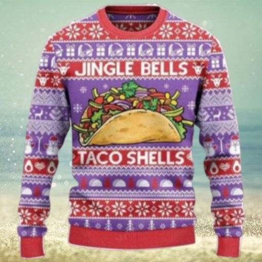 Jingle Bells Taco Shells Christmas Sweater