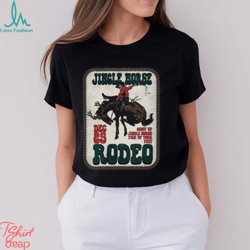 Jingle Horse Rodeo Christmas Shirt, Christmas Western T Shirt