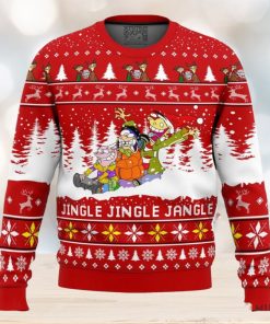 Jingle Jingle Jangle Ed Edd n Eddy Ugly Christmas Sweater Holiday Gift Christmas Sweater