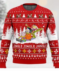 Jingle Jingle Jangle Ed Edd n Eddy Ugly Christmas Sweater Holiday Gift Christmas Sweater