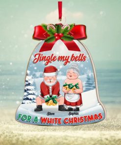 Jingle My Bells, Personalized Couple Ornament, Christmas Gifts For Couple