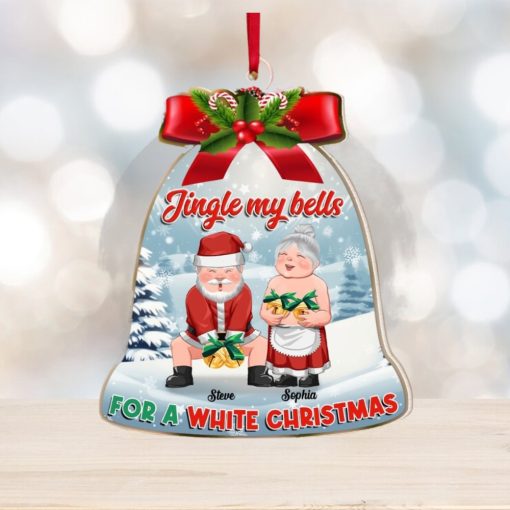 Jingle My Bells, Personalized Couple Ornament, Christmas Gifts For Couple