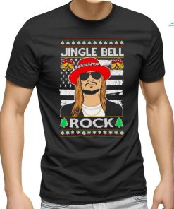 Jingle bell Rock Kid rapper country music Ugly Christmas shirt