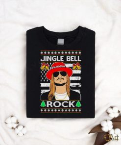 Jingle bell Rock Kid rapper country music Ugly Christmas shirt