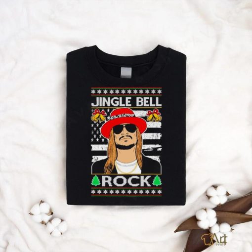 Jingle bell Rock Kid rapper country music Ugly Christmas shirt