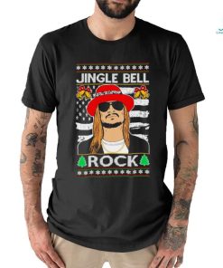 Jingle bell Rock Kid rapper country music Ugly Christmas shirt