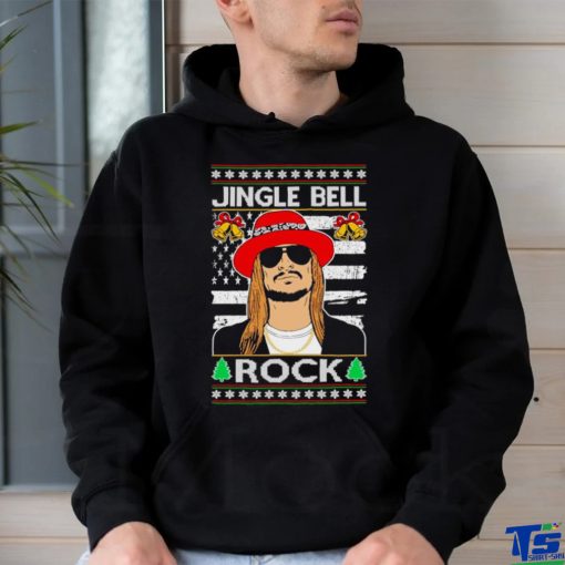 Jingle bell Rock Kid rapper country music Ugly Christmas shirt