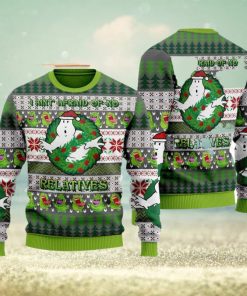 Jinglebusters Ghost Ugly Christmas Sweater Xmas Men And Women Christmas Gift