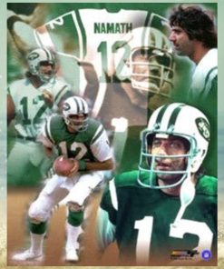 Joe Namath Forever New York Jets Classic Poster