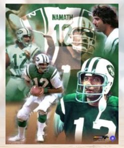Joe Namath Forever New York Jets Classic Poster