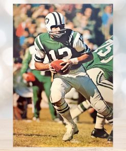 Joe Namath New York Jets Sports Illustrated Vintage Original Poster