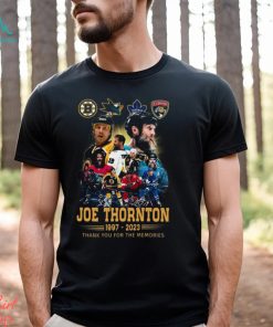 Joe Thornton 1997 2023 Thank You For The Memories Shirt