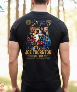 Joe Thornton 1997 2023 Thank You For The Memories Shirt