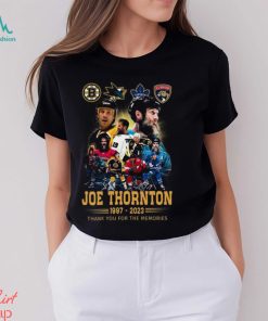 Joe Thornton 1997 2023 Thank You For The Memories Shirt