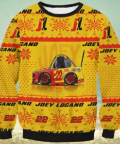 Joey Logano Ugly Sweater