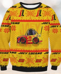 Joey Logano Ugly Sweater