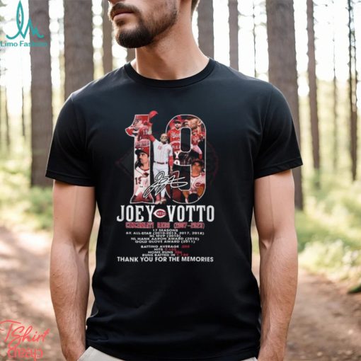 Joey Votto Cincinnati Reds 2007 – 2023 Thank You For The Memories T Shirt