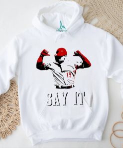 Joey Votto Still Bangs 2.0 say it art shirt