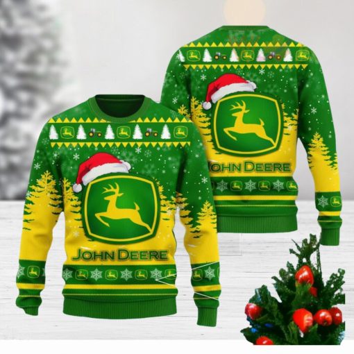 John Deere 3D Christmas Sweater