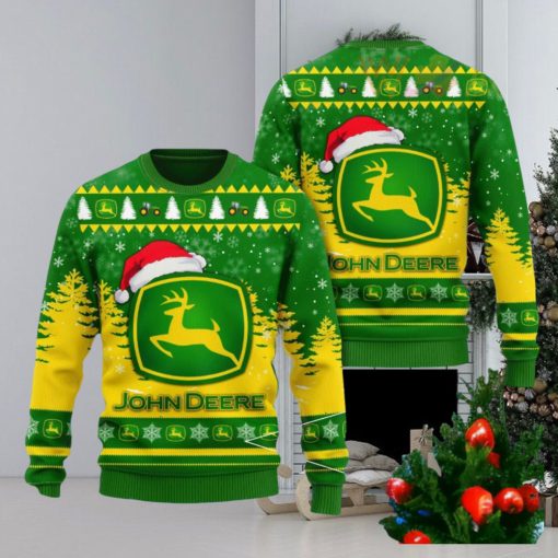 John Deere 3D Christmas Sweater