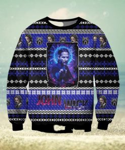 John Wick Ugly Christmas Sweater Perfect Holiday Gift