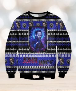 John Wick Ugly Christmas Sweater Perfect Holiday Gift