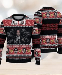 John Wick Ugly Sweater Cute Christmas Gift For Holiday J.WICK 3D Ugly Christmas Sweater