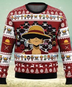 Jolly Rogers One Piece Ugly Christmas Sweater