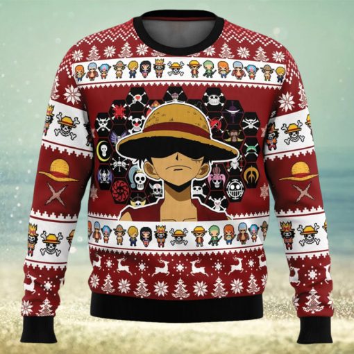 Jolly Rogers One Piece Ugly Christmas Sweater