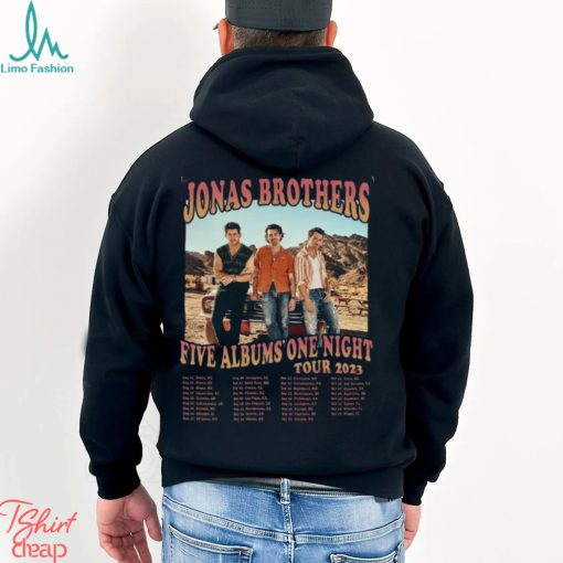 Jonas Brothers Shirt Tour Concert 2023 Retro T Shirt Unisex