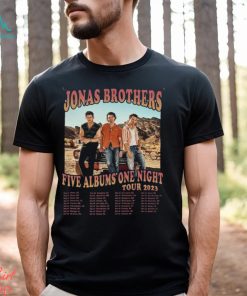 Jonas Brothers Shirt Tour Concert 2023 Retro T Shirt Unisex