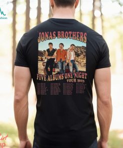 Jonas Brothers Shirt Tour Concert 2023 Retro T Shirt Unisex