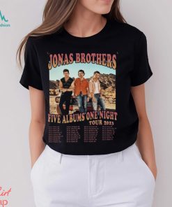 Jonas Brothers Shirt Tour Concert 2023 Retro T Shirt Unisex