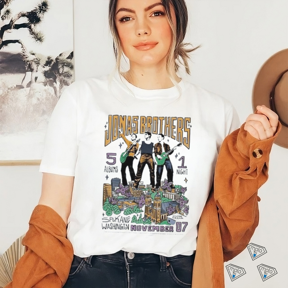 Jonas Brothers Spokane Tee November 7 2023 shirt Jonas Brothers Spokane Tee November 7 2023 shirt